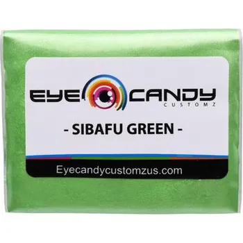 Lak na dřevo Sibafu Green - Eye Candy Pigments Hmotnost: 5 g