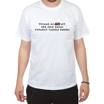 Pánské tričko Tričko k čtyřicítce pro muže - velikost XL