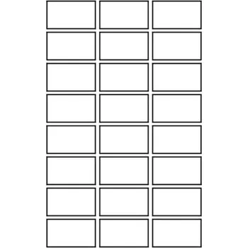 Speciální papír Etikety PRINT 54,5x31 mm bílé lesklé (100xA4)