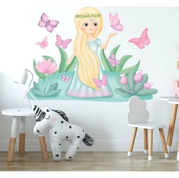 Samolepící dekorace Nálepky na zeď lesní víla - Plotbase, s.r.o., 120x85cm