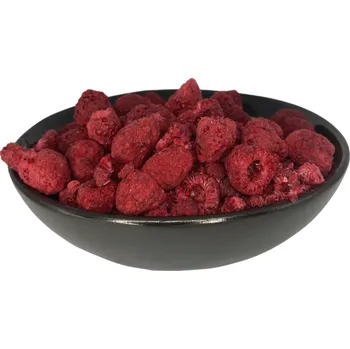 Sušená potravina RAW lyofilizované maliny, 25 g