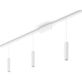 Philips HUE Perifo lištové svítidlo se 3 závěsy, LED WACA 15,6W 1530lm 2000-6500K RGB, bílá