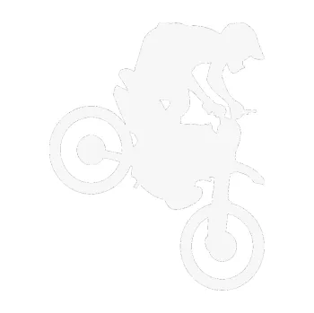 Samolepící dekorace SAMOLEPKA Motorka 020 pravá motokros (09 - bílá) NA AUTO, NÁLEPKA, FÓLIE, POLEP, TUNING, VLASTNÍ TEXT, TISK, AUTOSAMOLEPKY.cz, POLEPY, OBRÁZEK, LOGO, SAMOLEPKY