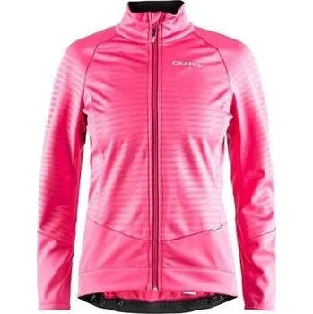 Cyklistická bunda Zimní bunda na kolo CRAFT Rime dámská sv. růžová Velikost: S