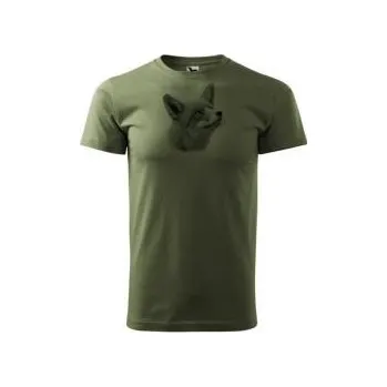 Pánské tričko HUNTERTEX Myslivecké tričko s potiskem - Liška - Velikost 3XL