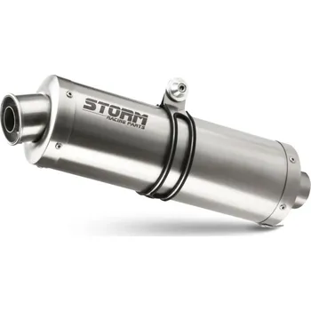 Auto-moto Koncovka výfuku STORM OVAL RE.001.LX1 Nerez