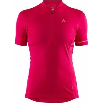 cyklistický dres Dres na kolo CRAFT Point Jersey dámský růžová Velikost: XXL