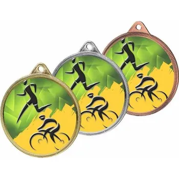 Poháry Bauer Kovová medaile MDL001M33 | Duatlon