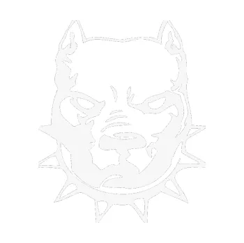 Polep vozidla SAMOLEPKA Pitbull hlava 002 pravá (09 - bílá) NA AUTO, NÁLEPKA, FÓLIE, POLEP, TUNING, VLASTNÍ TEXT, TISK, AUTOSAMOLEPKY.cz, POLEPY, OBRÁZEK, LOGO, SAMOLEPKY