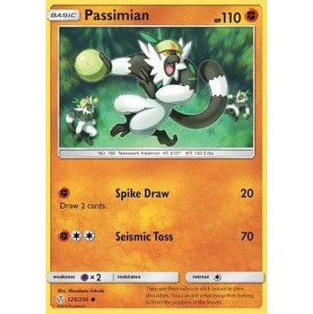 Volný čas Pokémon CEC 125/236 Passimian - Cosmic Eclipse Stav: Excellent, Verze: NORMAL