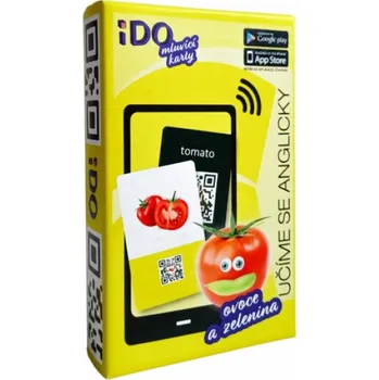 Pexeso Anglické karty ovoce a zelenina