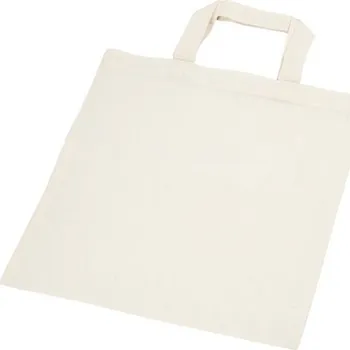 Nákupní taška Creative Bavlněná taška PŘÍRODNÍ 30x33 cm