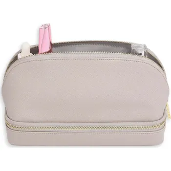 Stackers, 2 v 1 Taška na kosmetiku a šperky Cosmetic and Jewellery Bag Taupe | šedobéžová 76196