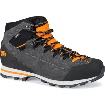 Pánská obuv Hanwag Makra Light GTX Velikost: 8,5 / Barva: asphalt/orange