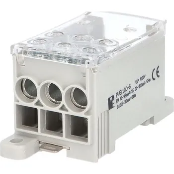 modulární přístroj a rozvaděč POLLMANN Blok PVB 160 1/6 2080720 rozdělovací fázový