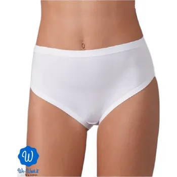 Kalhotky Emy Dámské bavlněné kalhotky Simply the Best 5000 bílá XXL