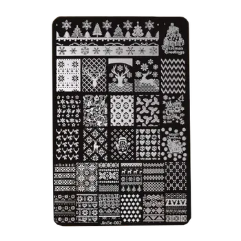 JinSe - Velká razítkovací destička Vánoce XXL JinSe 002