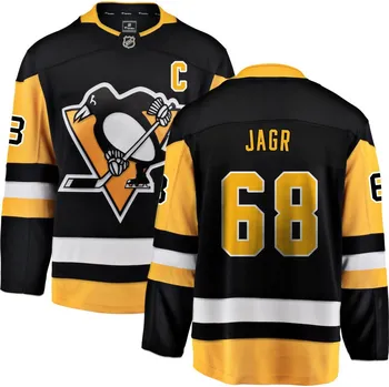 Pánský dres Jaromír Jágr #68 Pittsburgh Penguins NHL Fanatics Breakaway Black Velikost: XXXL