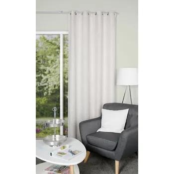 Home Wohnideen kusový závěs 53921 LINORA 0305 seda 245x140 cm (v x s)