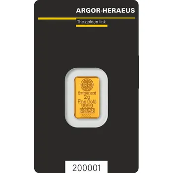 Argor-Heraeus 2 gram Au