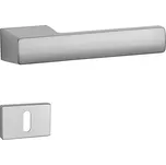 Dveřní kování MP - AS - BRISA - RT 7S OCS - Chrom broušený, klika-klika, WC klíč, MP OCS (chrom broušený)