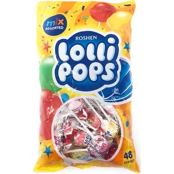 Bonbon ROSHEN Lollipops jogurtová směs 920g