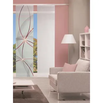 Home Wohnideen japonská stěna 84062 BLINKI 0707 cervena 260x60 cm (v x s)