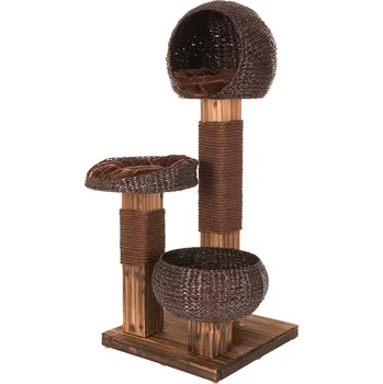 Škrabadlo Burned Wood - hnědé