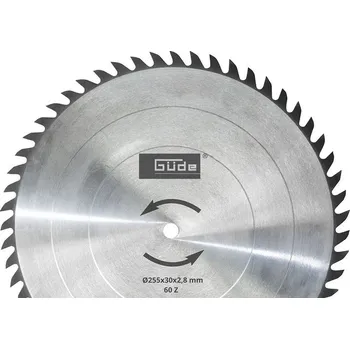 Pilový kotouč GÜDE HM 255x30x60Z Pilový kotouč 55263 free_store_pickup