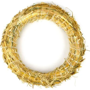 Slaměný věnec, 30 cm