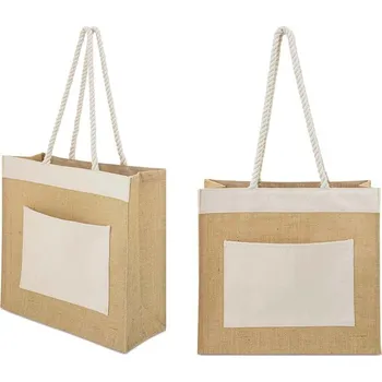 Taška vyrobená z juty