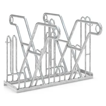stojan na kolo Opěrný stojan na jízdní kola 4614 XBF, š 1080 mm, volně stojící, 4x místo