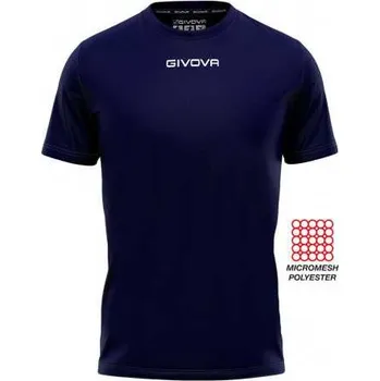 Pánské tričko Sportovní Tričko Givova One modré MAC01 0004