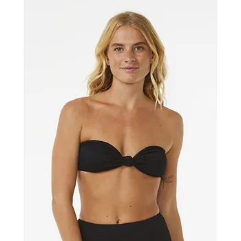 Dámské plavky Plavky Rip Curl DREAMS BANDEAU Black velikost L