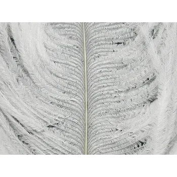 Pštrosí peří Wapsi Ostrich Herl White