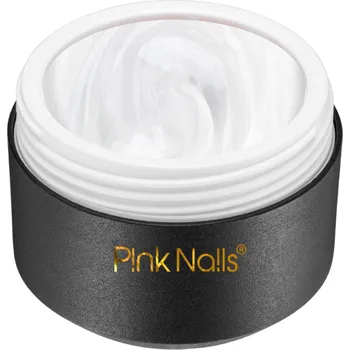 Umělé nehty Polygel milky white 30ml v kelímku