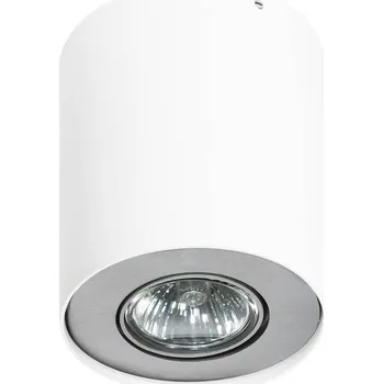 Bodové svítidlo Azzardo NEOS stropní bodové svítidlo 1x GU10 50W bez zdroje IP20, bílá/hliník