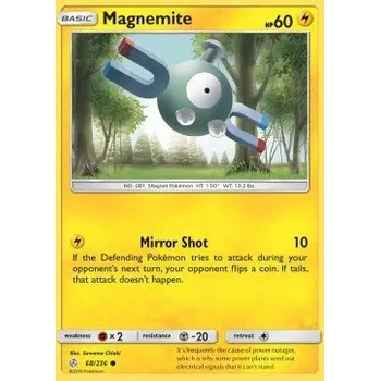 Volný čas Pokémon CEC 068/236 Magnemite - Cosmic Eclipse Stav: Excellent, Verze: NORMAL