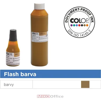 Plnění inkoustem COLOP EOS cartridge C/10-D - zlatá (EOS 10)