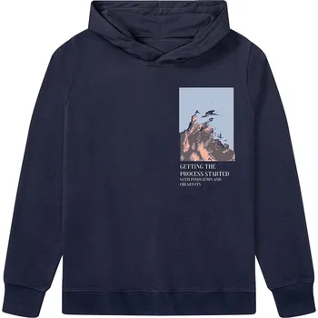 Chlapecká mikina pepperts!® Chlapecká mikina s BIO bavlnou (158/164, navy modrá)