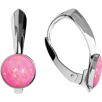 Náušnice NUBIS® Stříbrné opálové náušnice - NBP37-OP57