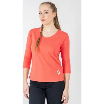 FUNK´N´SOUL Funk'n'Soul dámské triko 3/4 rukáv korálové Velikost: M