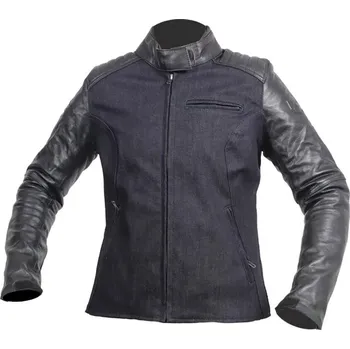 Moto bunda Nazran Dalope black/blue denim woman jacket vel. XL