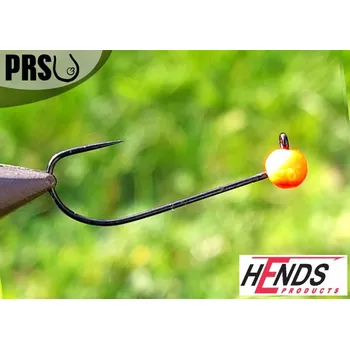 Rybářský háček Tungstenová jigovka HENDS velikost 4 barva Orange - 0,6g