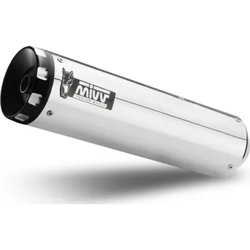 Auto-moto 2 koncovky výfuku MIVV HR-1 RE.002.LH1XA Polished stainless steel