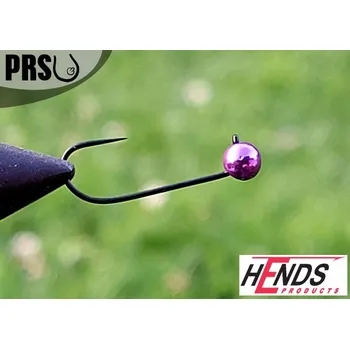 Rybářský háček Tungstenová hlavička bez protihrotu Hends velikost 10 barva Purple - 0,6g