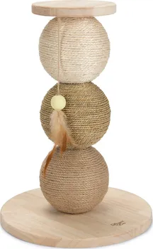 Designed by Lotte Elio škrabací míčky pro kočky 47,5 cm přírodní