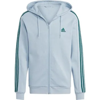 Pánská mikina Mikina adidas Essentials Fleece 3-Stripes Full-Zip M IJ8932 S