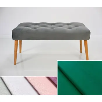 Čalouněná lavice DARINA 110x30x42cm, lahvově zelená