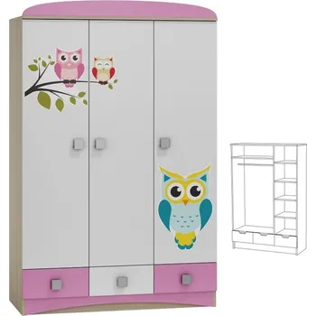 Dětská skříň Skříň N10 - Sova